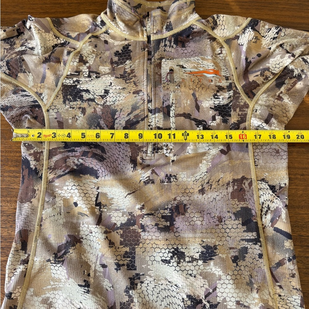 Sitka Men's Core Midweight Pullover - Optifade Marsh - Picture 7 of 8
